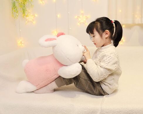 Easter Gifts Bunny Stuffed Animal Plush Pillow, 24 inch Cute Plush Toy, Large Soft Rabbit Plushie for Adults, Kids, Boys and Girls in Saudi Arabia