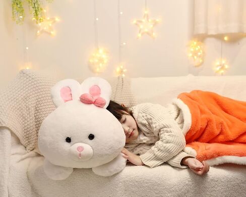 Easter Gifts Bunny Stuffed Animal Plush Pillow, 24 inch Cute Plush Toy, Large Soft Rabbit Plushie for Adults, Kids, Boys and Girls in Saudi Arabia