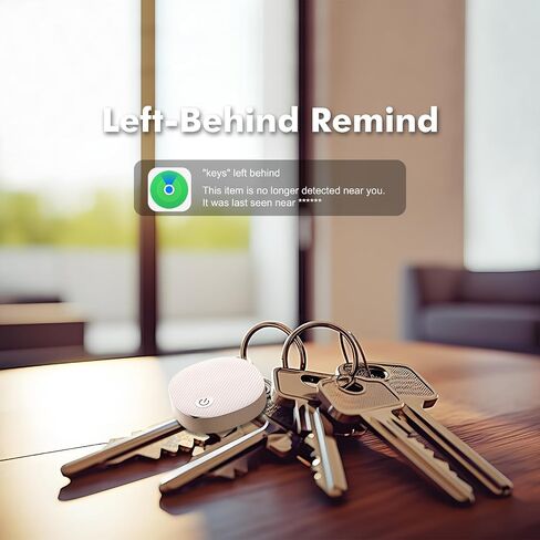 جهاز تعقب العلامات - جهاز تعقب مفاتيح بلوتوث يعمل مع Apple Find My APP (iOS14.6 وما فوق فقط) محدد موقع العناصر الذكية للأطفال والأمتعة والحيوانات الأليفة والمزيد، عبوة واحدة باللون الأسود in Saudi Arabia