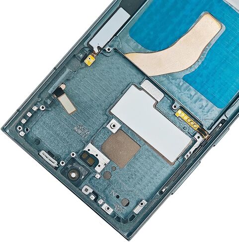 【 إصدار الولايات المتحدة】استبدال شاشة AMOLED لهاتف Samsung Galaxy S22 Ultra 5G مع طقم إطار لهاتف Samsung s22u SM-G908a SM-S908u S908w LCD مجموعة شاشة تعمل باللمس مع أدوات 6.8 بوصة أخضر in Saudi Arabia