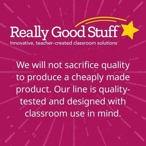 جيوب كرسي متعددة الجيوب من شركة Real Good Stuff مع مقلمة وحامل زجاجة ماء - 6 عبوات - أخضر/أزرق | أساسيات الفصل الدراسي ويجب اقتناؤها، وأكياس مقاعد للطلاب، ومنظم المكتب، وحقيبة التخزين in Saudi Arabia