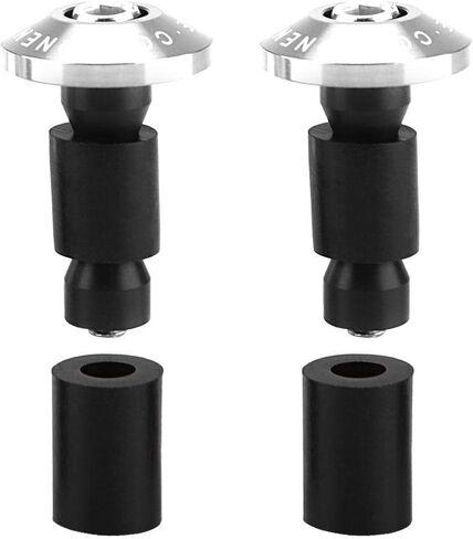 Motorcycle Grip Lock, 22mm 7/8inch Motorcycle Handlebar End Slider Plug Caps for Racing ATV Offroad in Saudi Arabia