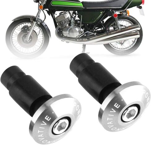 Motorcycle Grip Lock, 22mm 7/8inch Motorcycle Handlebar End Slider Plug Caps for Racing ATV Offroad in Saudi Arabia