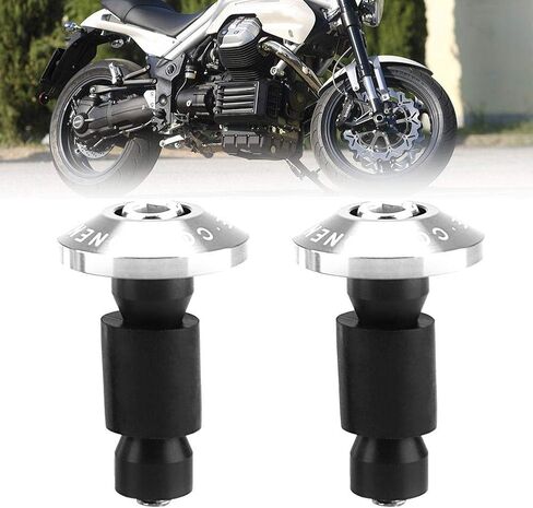 Motorcycle Grip Lock, 22mm 7/8inch Motorcycle Handlebar End Slider Plug Caps for Racing ATV Offroad in Saudi Arabia