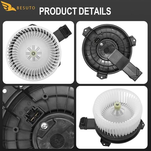 محرك منفاخ سخان HVAC متوافق مع Honda Civic CR-V Accord/Infiniti M35h M37 M56 Q70 Q70L /Acura ILX RDX - يستبدل 79310-T0A-A01 700260 79310-T2F-A01 79310-TR6-A71 PM4038 in Kuwait