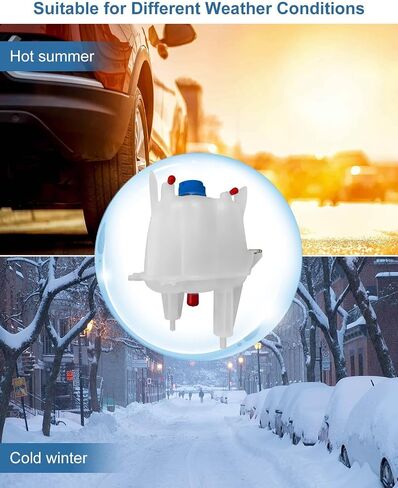 603-832 Coolant Reservoir Fit for Dodge Ram ProMaster 1500 2500 3500 2014 2015 2016 2017 2018 2019 2020 2021, Replace 52014880AA in Saudi Arabia