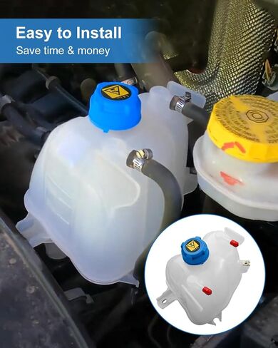 603-832 Coolant Reservoir Fit for Dodge Ram ProMaster 1500 2500 3500 2014 2015 2016 2017 2018 2019 2020 2021, Replace 52014880AA in Saudi Arabia
