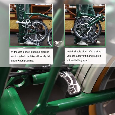 Easy Stopping Block for Brompton A Line and C Line Modification and Upgrade Accessories in Saudi Arabia