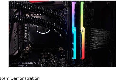 G.SKILL Trident Z RGB Series (Intel XMP) DDR4 RAM 16GB (2x8GB) 3600MT/s CL18-22-22-42 1.35V Desktop Computer Memory UDIMM (F4-3600C18D-16GTZR) in Kuwait