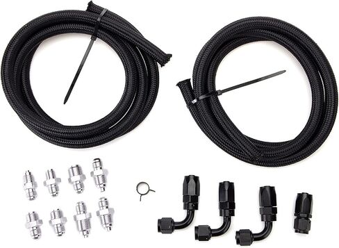 Universal Power Steering Pump Hose Kit return to reservoir Hose Kit 551082 Fit For GM LS Swap Ls1 Ls3 in Saudi Arabia
