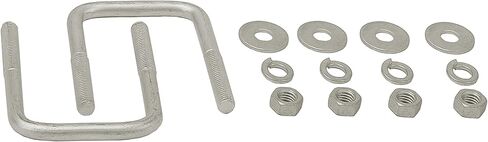 KUAFU Boat Trailer V-Guide Compatible with 3" x 3" Front Cross Member Galvanized on Center Support with Bracket&U-Bolts in Kuwait