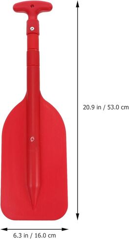 مجداف كاياك تلسكوبي من BESPORTBLE بمقاس 22-41 بوصة من سبائك الألومنيوم مجداف قابل للطي للقوارب والتجديف بالكاياك وركوب الدراجات المائية والزورق في الهواء الطلق والرياضات المائية (أحمر) in Kuwait