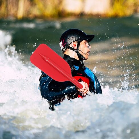 مجداف كاياك تلسكوبي من BESPORTBLE بمقاس 22-41 بوصة من سبائك الألومنيوم مجداف قابل للطي للقوارب والتجديف بالكاياك وركوب الدراجات المائية والزورق في الهواء الطلق والرياضات المائية (أحمر) in Kuwait