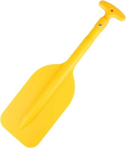 مجداف كاياك من BESPORTBLE، مجداف تلسكوبي من سبائك الألومنيوم، قارب بلاستيكي مجذاف، قارب تجديف محمول عائم في الهواء الطلق، رياضة مائية (أصفر) in Kuwait