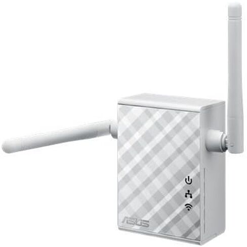 ASUS N300 Repeater/Access Point/Media Bridge (RP-N12) (Certified Refurbished) in Saudi Arabia