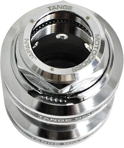 Tange MX320 Headsets Old School BMX 1" Threaded 32.7mm Cup, Super Polish Silver, TAS2958 in Saudi Arabia