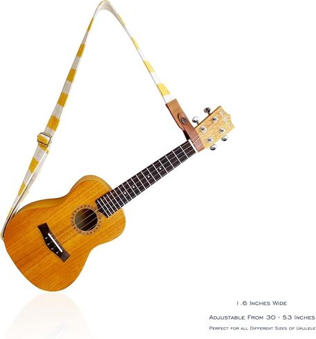 حزام القيثارة الممتاز القابل للتعديل، أشرطة Uke الأنيقة المثقاب أو حزام الكتف بدون مثقاب لجميع أحجام القيثارة in Kuwait