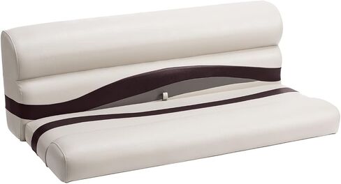 Wise BM1145-1890 Premier Series Pontoon 50" Bench Seat Cushion Set, Slate/Dark Neutral in Saudi Arabia