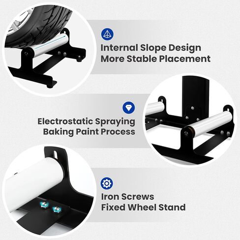 حامل تفصيل العجلات الدوارة، حامل تنظيف العجلات عالي التحمل لتنظيف إطارات العجلات وتلميع طلاء السيراميك in Kuwait
