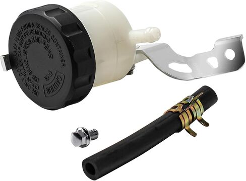 Brake Fluid Reservoir,Made of High Qulity ABS Plastic,Steel and Rubber Compatible with Suzuki SV1000 SV650 GSX-R1000 R600 in Kuwait