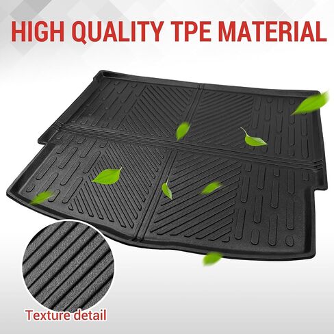 Cargo Mat Fit for 2021-2024 Nissan Rogue Cargo Liner TPE Trunk Mat All Weathear Seats Back Protector for 2021 2022 2023 2024 Nissan Rogue Accessories(Backrest Mat) in Saudi Arabia