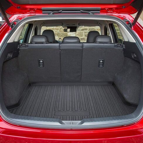 E-cowlboy Trunk Cargo Liner Mat Tray for Mazda CX-5 2017-2021 2022 Heavy Duty Waterproof Custom Fit - All Weather Odorless (Black) in Saudi Arabia