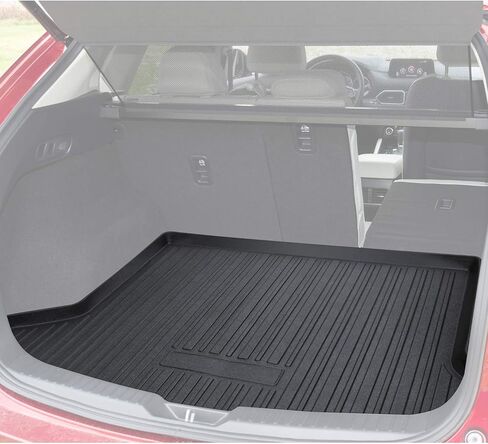E-cowlboy Trunk Cargo Liner Mat Tray for Mazda CX-5 2017-2021 2022 Heavy Duty Waterproof Custom Fit - All Weather Odorless (Black) in Saudi Arabia
