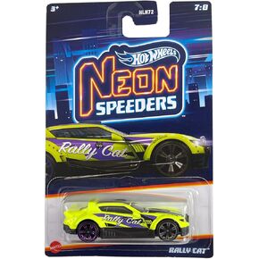 Hot Wheels Neon Speeders 1:64 Diecast (Rally CAT 7/8)