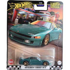 Hot Wheels Mitsubishi 3000GT VR-4, Boulevard [Green]