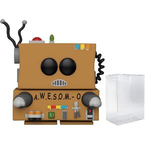 Funko Pop! Animation: South Park - Awesom-O Vinyl Figure (Bundled with Pop Box Protector Case)