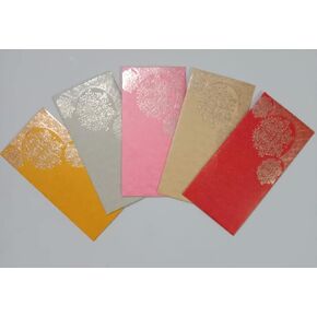 AVADOR Premium Shagun Gift Envelope (Pack of 20) Assorted Color Designs Money Holder Card Fancy Packet for Christmas Diwali Rakhi Easter Birthday Wedding Anniversary Designer Invitation Envelopes