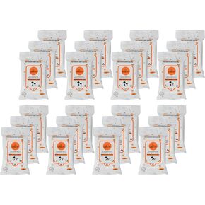 Aurora Pet Wipes – 100% Natural, Plant-Based Hypoallergenic Grooming Wipes for Dogs & Cats (60-Count Travel Pack)