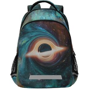 ALAZA Space Galaxy Black Hole Backpack Purse for Women Men Personalized Laptop Notebook Tablet School Bag Stylish Casual Daypack, 13 14 15.6 inch