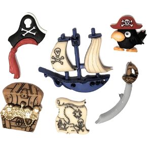 Dress It Up Jesse James Fantasy Series Pirates Buttons