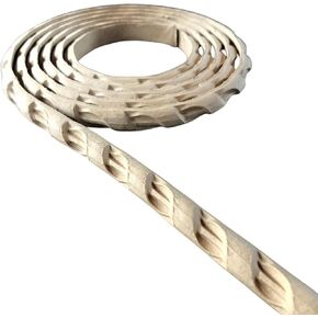 TR701 Pack of 2 Trims 208x1.9cm Head -Bend و Scipible Wood Trims - Diy Craft و Home Decor