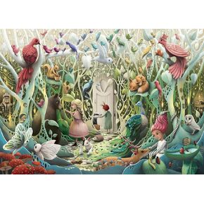 Ravensburger The Secret Garden Puzzle - 1000-Piece Jigsaw for Adults | Unique Artistry | Perfect Interlocking Fit | Durable Quality Materials | Great Gift Idea