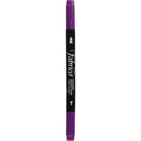Tsukineko PF-125 Dual-Ended Fabric Marker Color-Fast, Garnet
