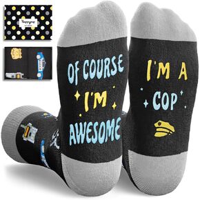 HAPPYPOP Firefighter Fire Flame Fireman Gifts - Firefighter Gifts For Men Women, Fireman Socks For Men Fire Fighter Gifts Firefighting Gifts