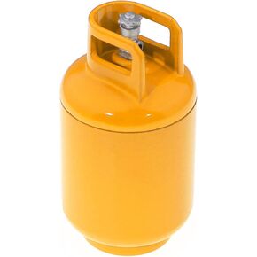 RC Car Metal Decoration Simulation Gas cans LPG Tanks Openable Cover Storage Jar for 1/10 RC Car D90 TRX4 CC01 SCX10 Yellow