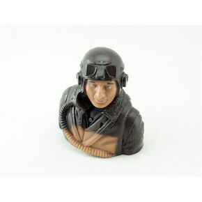 Viloga 1/5 Scale RC Plane Pilot Figure Toy Model, Realistic WWII Character Playing Spare Parts for Fixed Wing Balsa Wood Airplane Kits