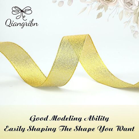 الشريط الفضي اللامع المعدني 1/4inch 50 ياردات تول شريط لشرائط النسيج التغليف الأزهار ، الحرف ، الحرف ، حفل زفاف العيد حفلات زخرفة ديي الحرف اليدوية باقة رقيقة سباركلي in Saudi Arabia