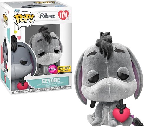 فونكو بوب! Disney - Winnie the Pooh flocked Eeyore: Special Edition MulitColor Exclusive #1170 in Saudi Arabia