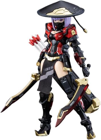 الطراز الشرقي 1/12 مقياس JW-059 Smurai Killer ATK Girl Royal Guards Mecha Gril Model Kits in Saudi Arabia