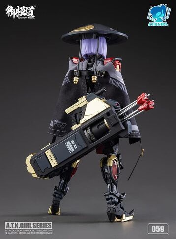 الطراز الشرقي 1/12 مقياس JW-059 Smurai Killer ATK Girl Royal Guards Mecha Gril Model Kits in Saudi Arabia