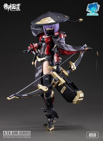 الطراز الشرقي 1/12 مقياس JW-059 Smurai Killer ATK Girl Royal Guards Mecha Gril Model Kits in Saudi Arabia