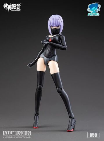 الطراز الشرقي 1/12 مقياس JW-059 Smurai Killer ATK Girl Royal Guards Mecha Gril Model Kits in Saudi Arabia