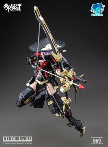 الطراز الشرقي 1/12 مقياس JW-059 Smurai Killer ATK Girl Royal Guards Mecha Gril Model Kits in Saudi Arabia