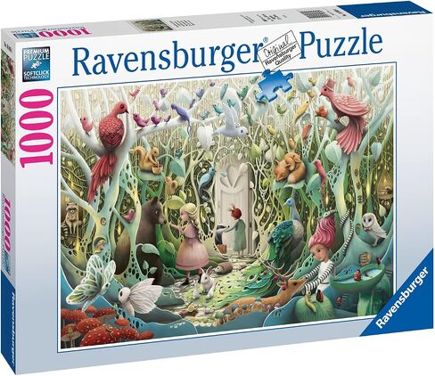 Ravensburger The Secret Garden Puzzle - 1000-Piece Jigsaw for Adults | Unique Artistry | Perfect Interlocking Fit | Durable Quality Materials | Great Gift Idea in Saudi Arabia