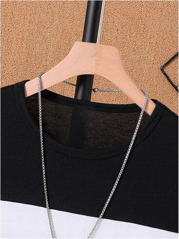 Boy's Color Block Long Sleeve T Shirt Crew Neck Casual Fall Tee Tops Pullovers in Saudi Arabia