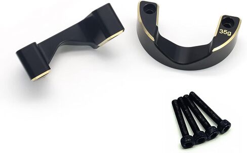 تغطي بوابة النحاس النحاسية الأوزان لـ CAPRA UTB/SCX10 III (الأسود الموازن الخارجي) in Kuwait